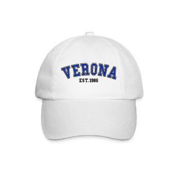Vérone fondée en 1986 - Casquette classique - blanc/blanc - Devant