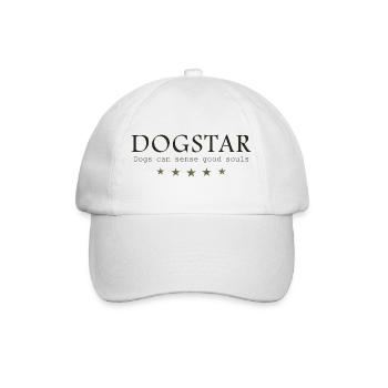 Dogstar, dogs feel good souls - Baseball Cap - white/white - Front