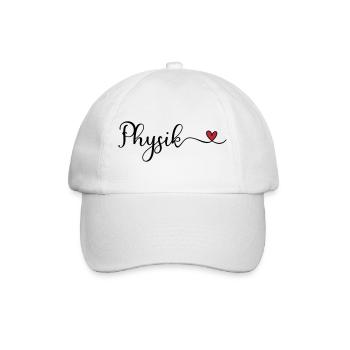 Physics - Baseball Cap - white/white - Front