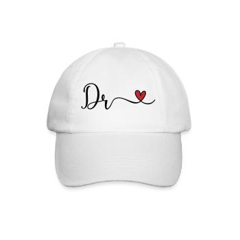 Dr - Casquette classique - blanc/blanc - Devant