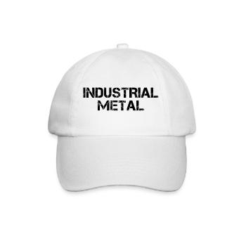 Industriemetall - Baseballkappe - Weiß/Weiß - Vorne