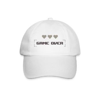 Game Over - Game Over - Baseball Cap - white/white - Front