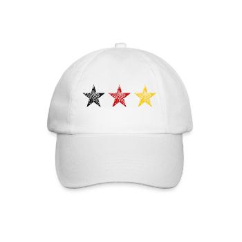 World Cup Stars (Germany, Football) - Baseball Cap - white/white - Front