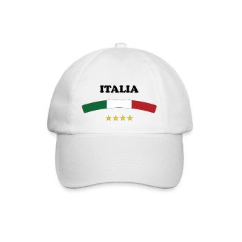 Italie / Italia - Casquette classique - blanc/blanc - Devant