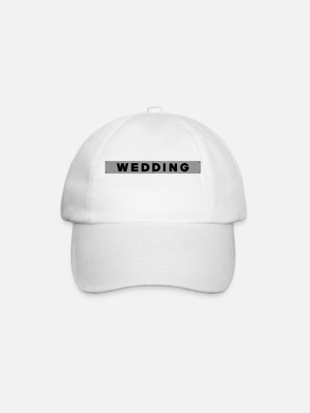 WEDDING Berlin - Baseballkappe - Weiß/Weiß