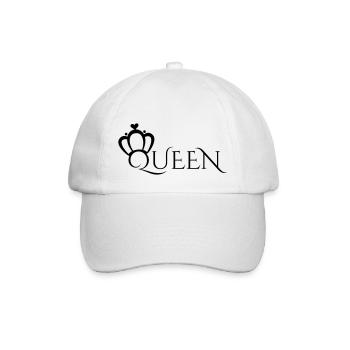 QUEEN AND KING PARTNERLOOK - Baseballkappe - Weiß/Weiß - Vorne