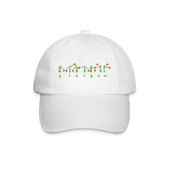Glasgow Semaphore - Baseball Cap - white/white - Front