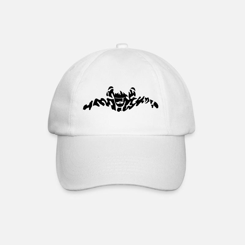 Skydiver - Baseballkappe - Weiß/Weiß