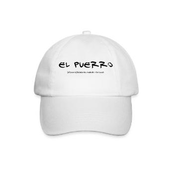 El Puerro - Le poireau - Casquette classique - blanc/blanc - Devant