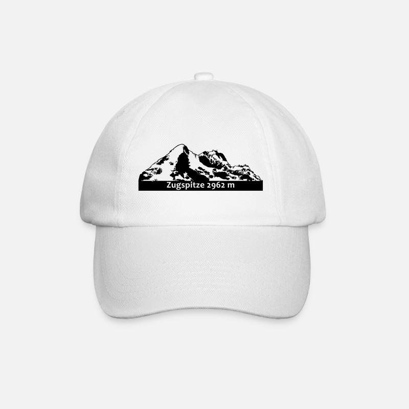 Zugspitze 2962 - Casquette classique - blanc/blanc