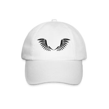 Ailes Angéliques Ange Oiseau Wings Clipart - Casquette classique - blanc/blanc - Devant