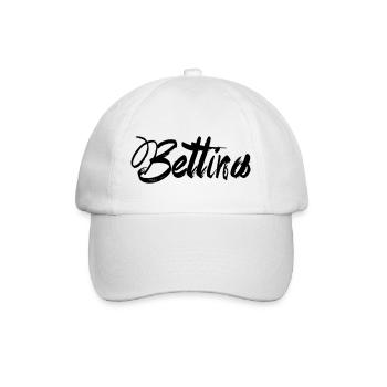 Bettina - Baseballkappe - Weiß/Weiß - Vorne