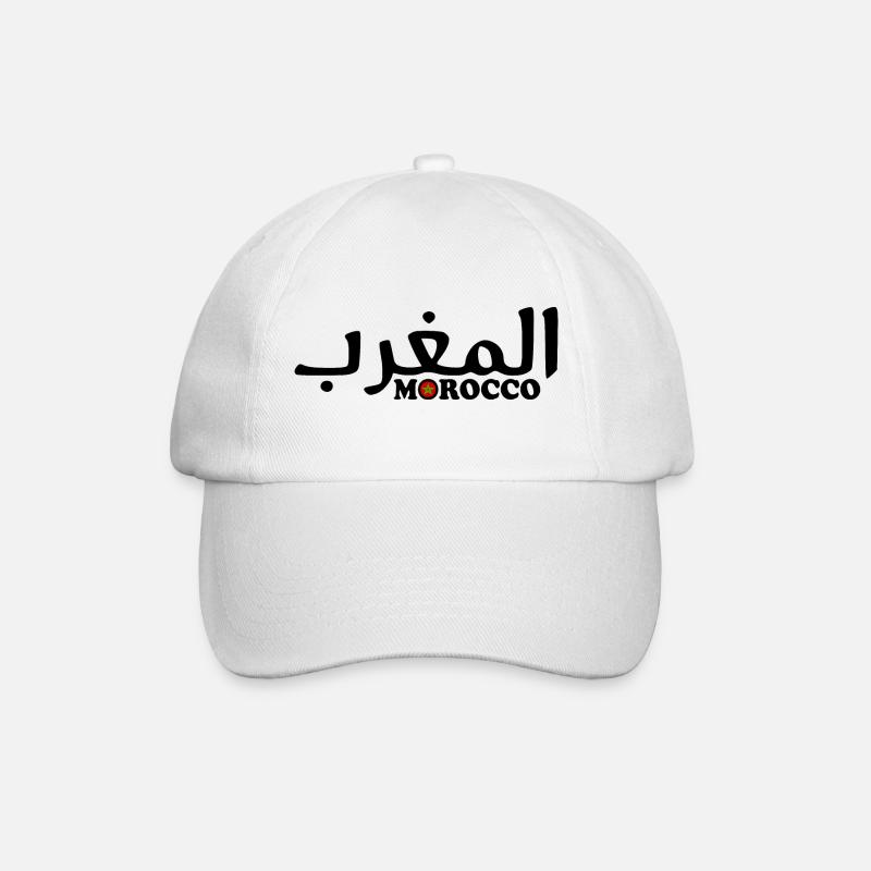 Maroc - Casquette classique - blanc/blanc