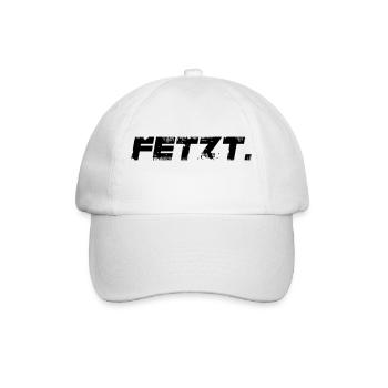 fetzt. - Baseballkappe - Weiß/Weiß - Vorne