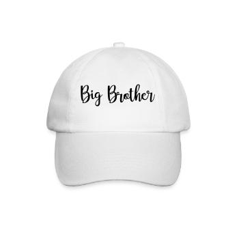 big brother - Baseballkappe - Weiß/Weiß - Vorne