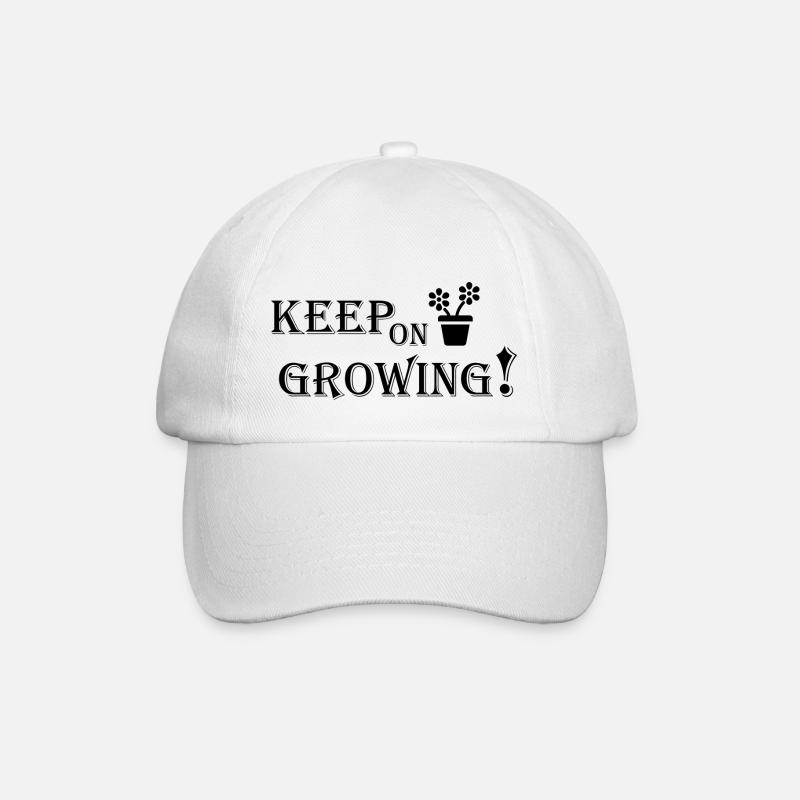 keepon - Baseballkappe - Weiß/Weiß