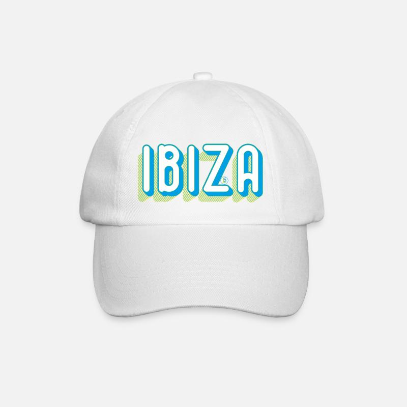 Ibiza - Baseball Cap - white/white