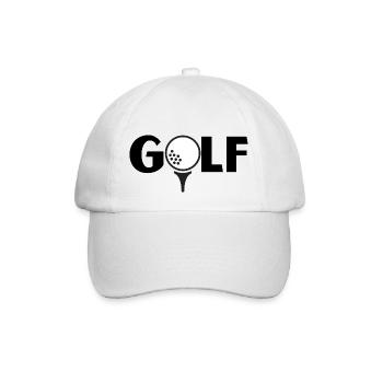 Golf - Baseballkappe - Weiß/Weiß - Vorne