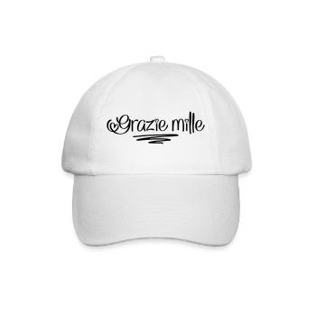Merci, merci - Casquette classique - blanc/blanc - Devant