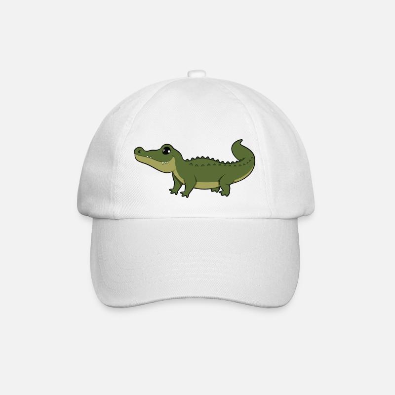 Alligator - Casquette classique - blanc/blanc