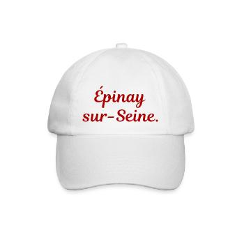 Épinay sur seine - Casquette classique - blanc/blanc - Devant