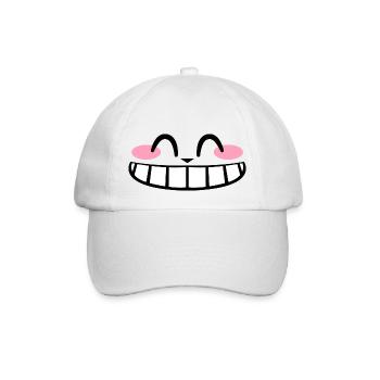 Kawaii Wide Smile | Kate 2021 Tank - Casquette classique - blanc/blanc - Devant