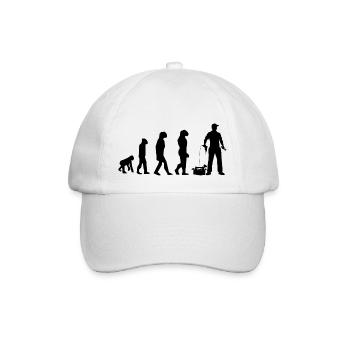 DIY-Evolution - Baseballkappe - Weiß/Weiß - Vorne
