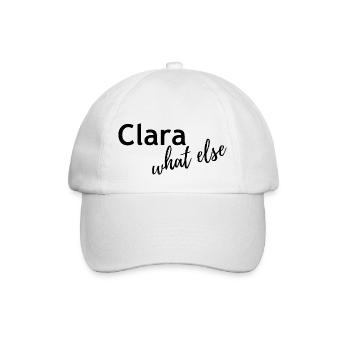 Clara Quoi d’autre - Casquette classique - blanc/blanc - Devant