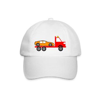 Camion - Casquette classique - blanc/blanc - Devant