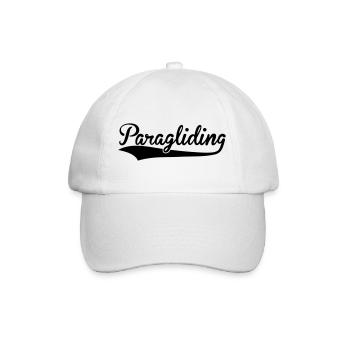 Paragliding Paraglieter Bestseller - Baseball Cap - white/white - Front
