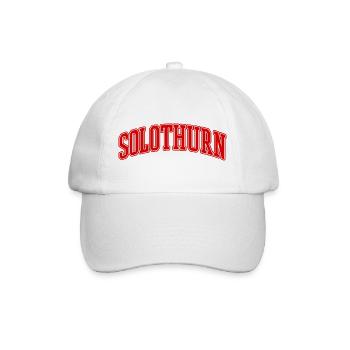 SLOTHURN University Arch Lettering - Baseball Cap - white/white - Front