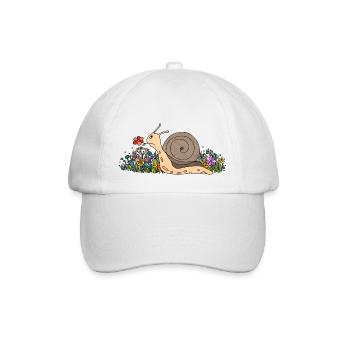 Escargot - Casquette classique - blanc/blanc - Devant