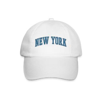 New York Arc Lettering - Baseball Cap - white/white - Front