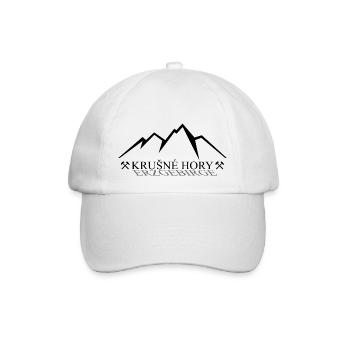 Tschechien Erzgebirge Berge Natur - Baseballkappe - Weiß/Weiß - Vorne