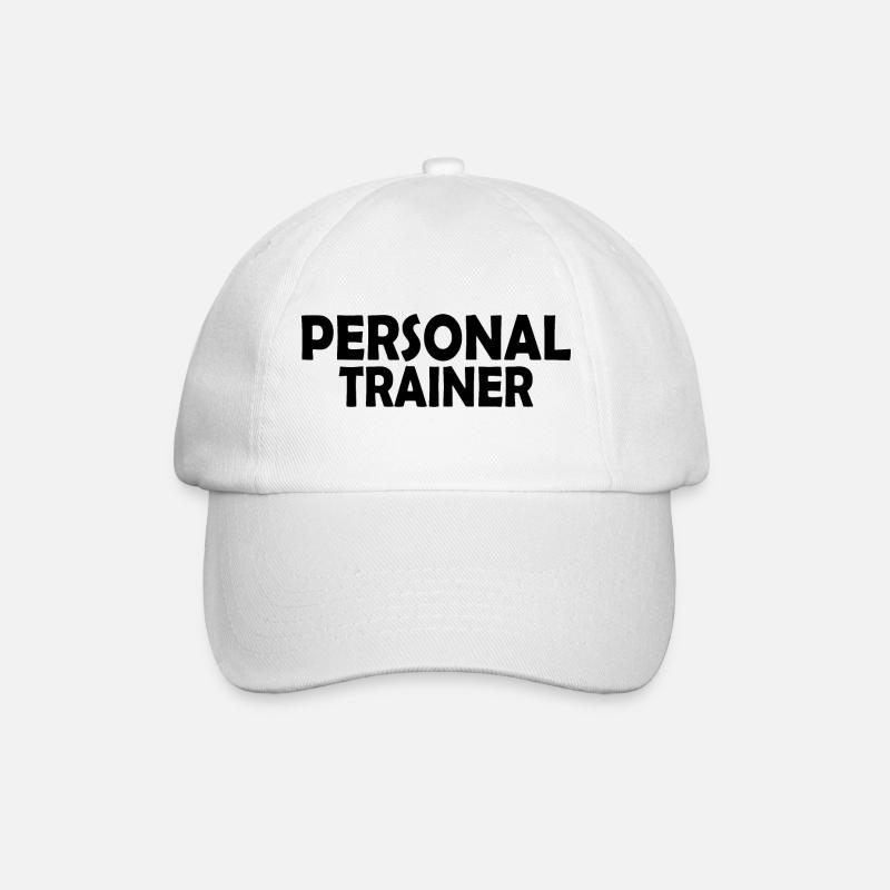 Personal trainer - Casquette classique - blanc/blanc