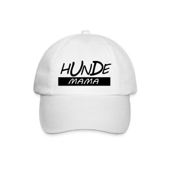 Hund Dog - Baseballkappe - Weiß/Weiß - Vorne