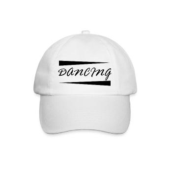 Dancing Dance Music - Baseball Cap - white/white - Front