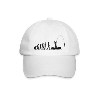 Pêche Hameçon Pêche Pêche Pêcheur - Casquette classique - blanc/blanc - Devant