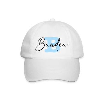 bruder - Baseballkappe - Weiß/Weiß - Vorne
