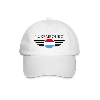 T-shirt de style luxembourgeois - Casquette classique - blanc/blanc - Devant