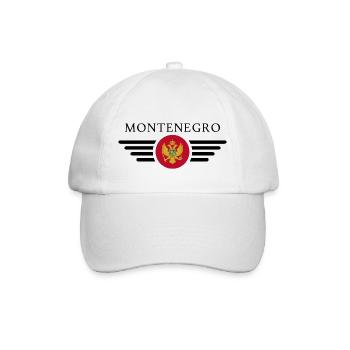 Montenegro Still T-Shirt - Baseballkappe - Weiß/Weiß - Vorne