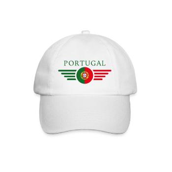 Portugal Style Design T-Shirt - Casquette classique - blanc/blanc - Devant