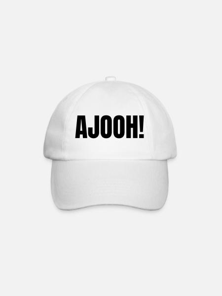 Ajooh - Baseballkappe - Weiß/Weiß