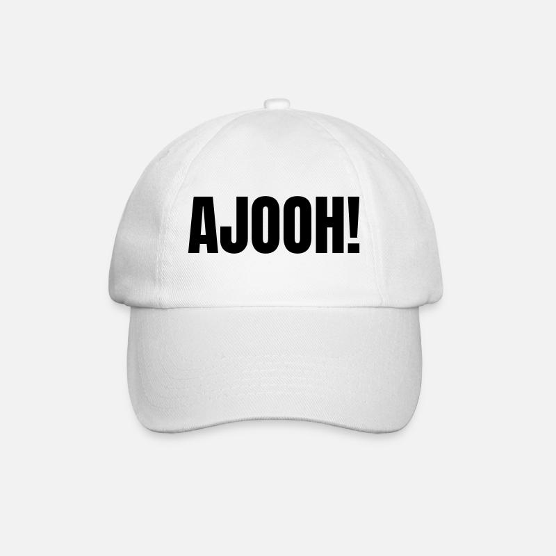 Ajooh - Baseballkappe - Weiß/Weiß