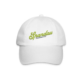 Spandau Berlin Bezirk Deutschland - Baseballkappe - Weiß/Weiß - Vorne