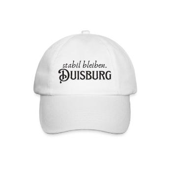 Rester stable à Duisbourg - Casquette classique - blanc/blanc - Devant