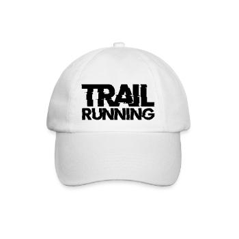 Trail Running Sports - Baseball Cap - white/white - Front