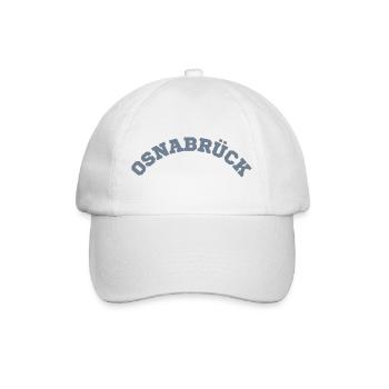 Osnabrück - Baseballkappe - Weiß/Weiß - Vorne