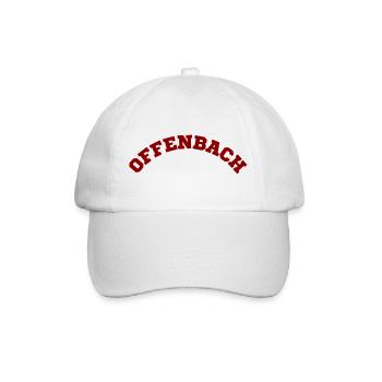 Offenbach - Baseballkappe - Weiß/Weiß - Vorne