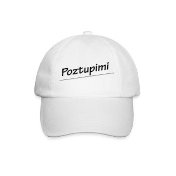 POZTUPIMI - Baseballkappe - Weiß/Weiß - Vorne